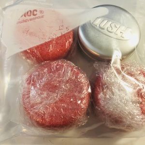 Lush New shampoo bars and case